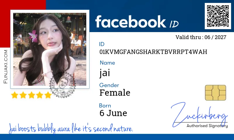 Facebook ID Card