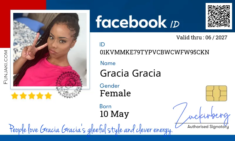 Facebook ID Card