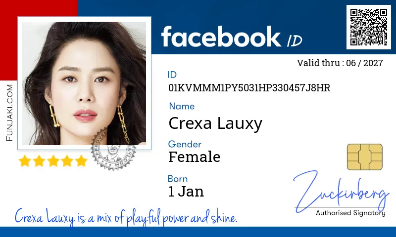 Facebook ID Card