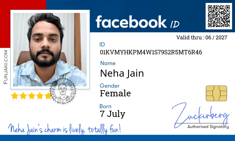 Facebook ID Card