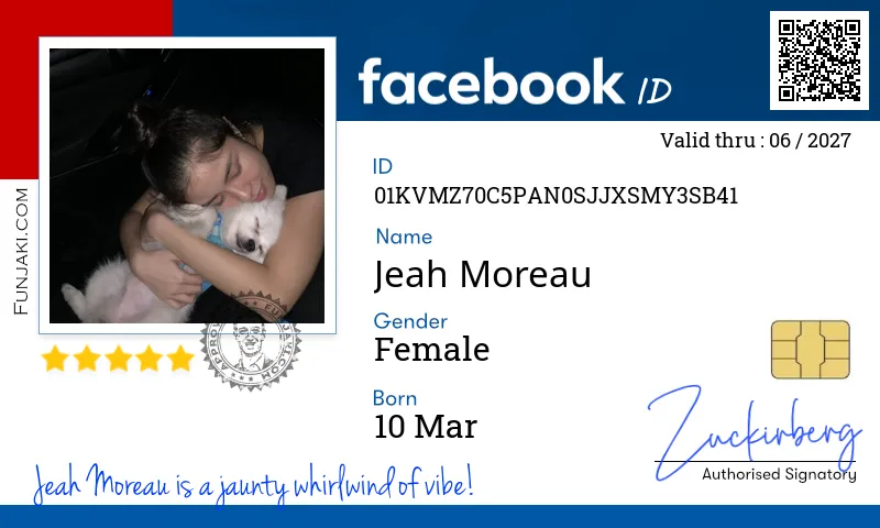 Facebook ID Card