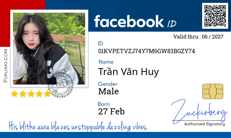Facebook ID Card
