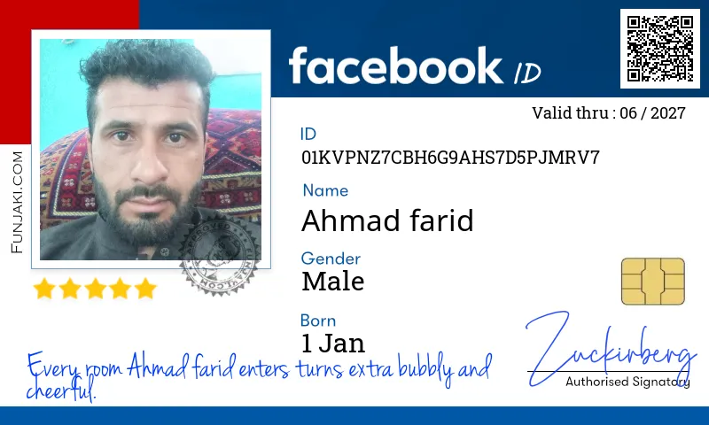 Facebook ID Card
