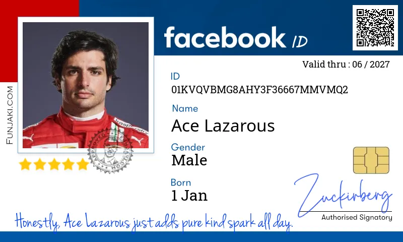 Facebook ID Card