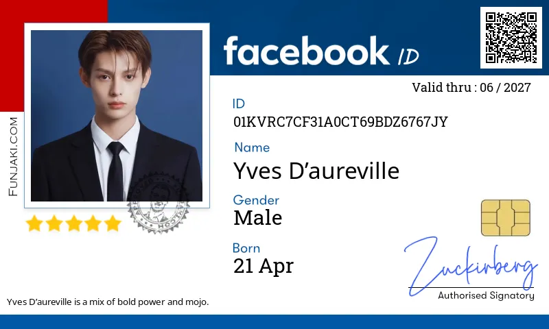 Facebook ID Card