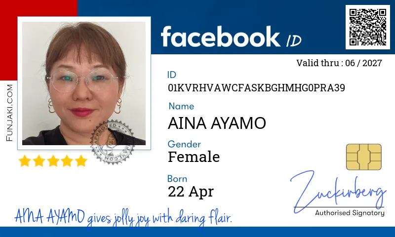 Facebook ID Card