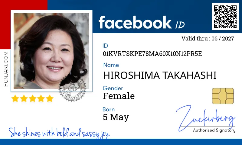 Facebook ID Card