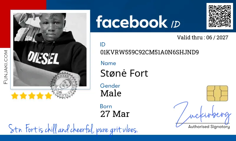 Facebook ID Card