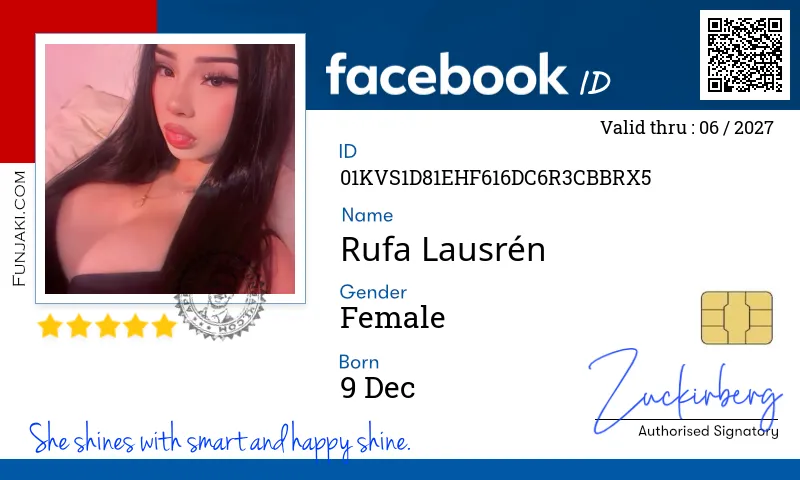 Facebook ID Card