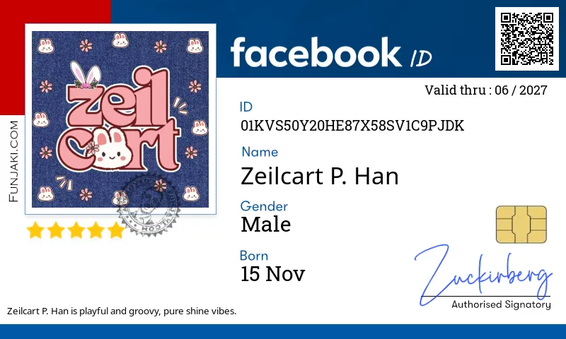 Facebook ID Card