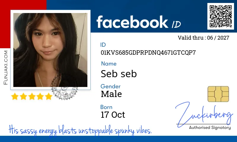 Facebook ID Card