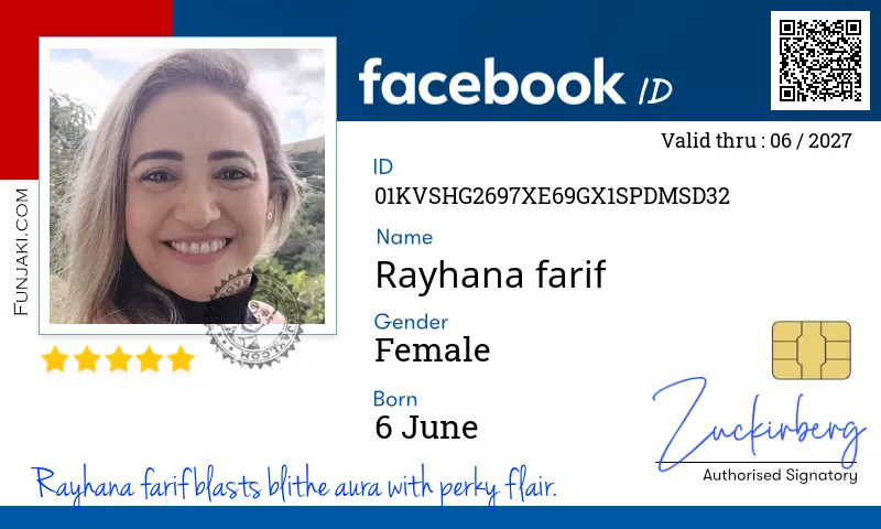 Facebook ID Card