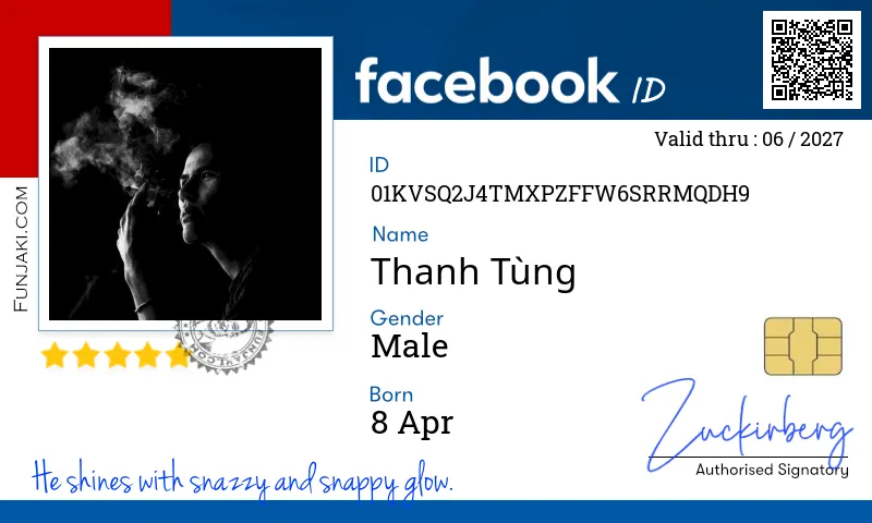Facebook ID Card