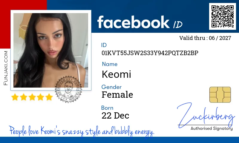 Facebook ID Card