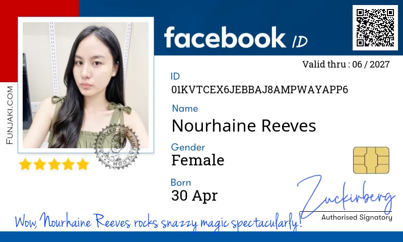 Facebook ID Card