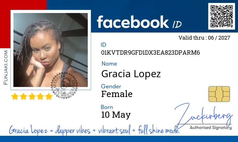 Facebook ID Card