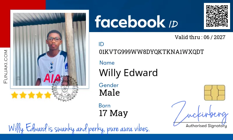 Facebook ID Card