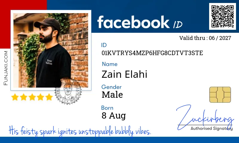 Facebook ID Card