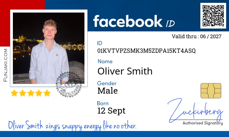 Facebook ID Card