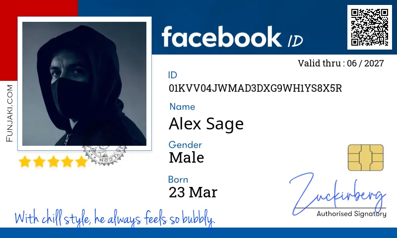 Facebook ID Card