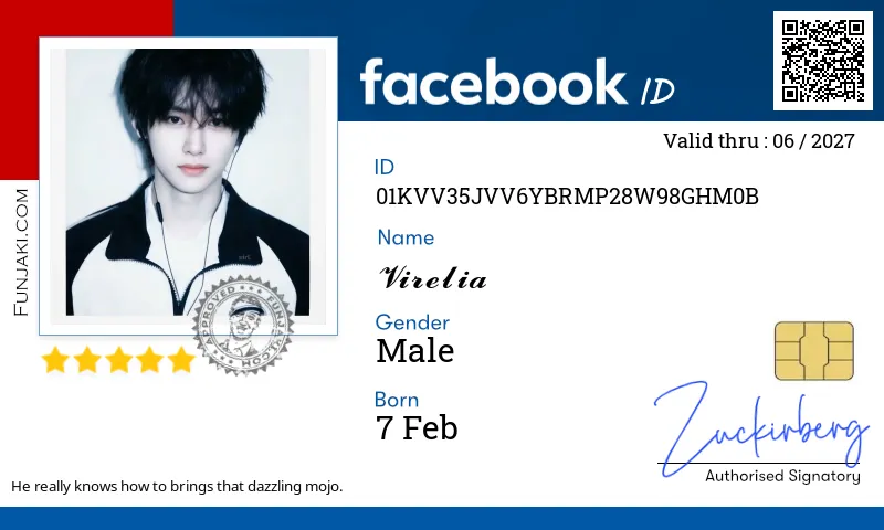 Facebook ID Card
