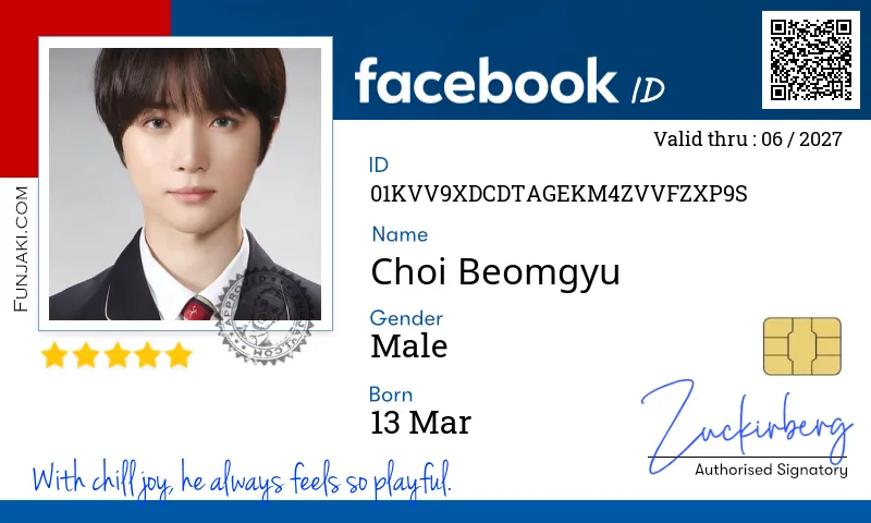 Facebook ID Card