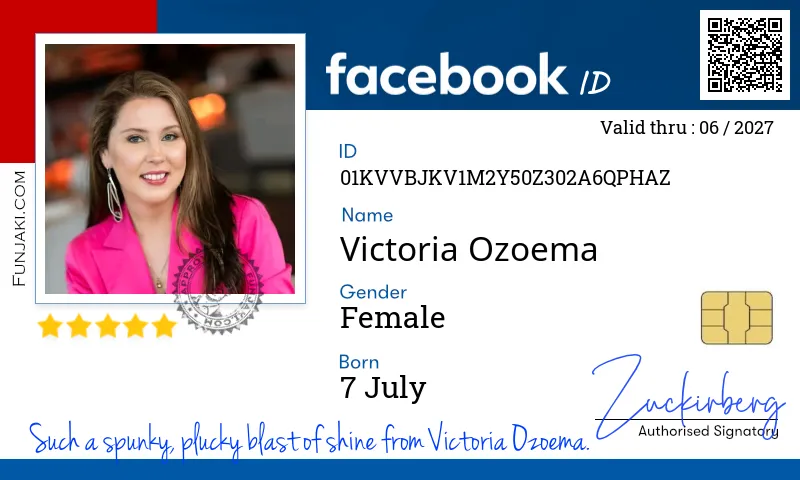 Facebook ID Card
