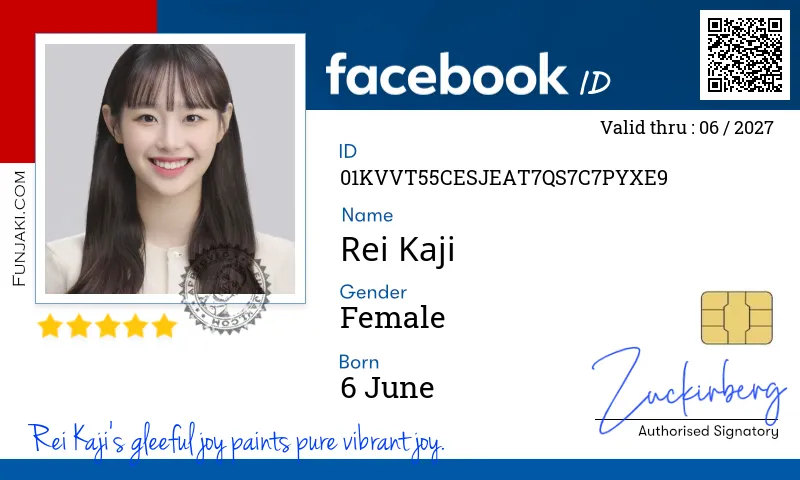 Facebook ID Card