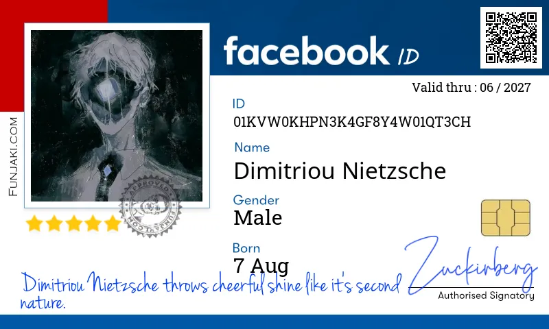 Facebook ID Card