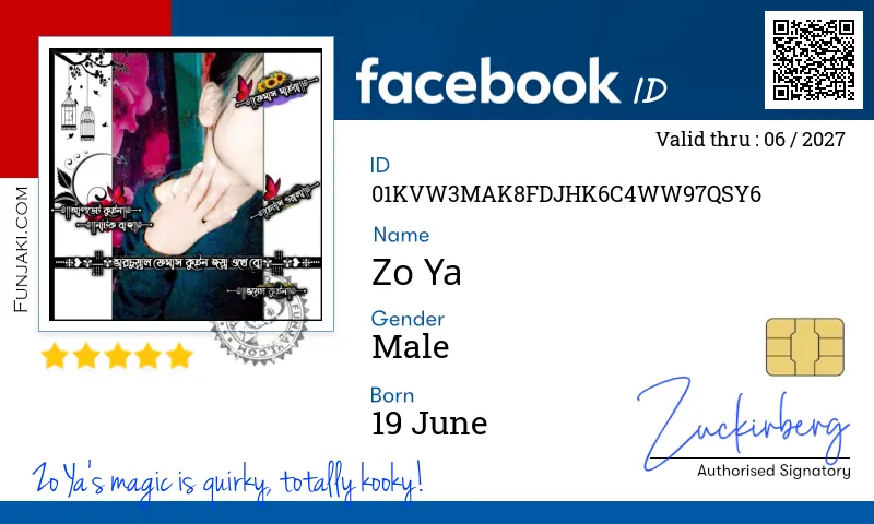 Facebook ID Card