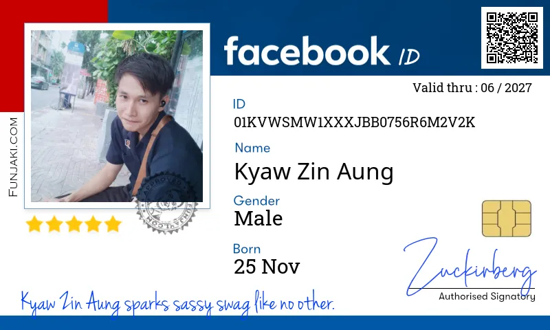 Facebook ID Card