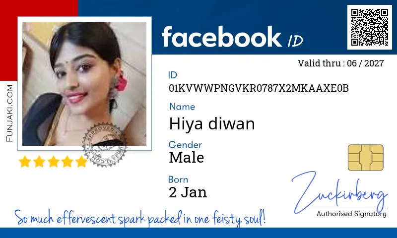 Facebook ID Card