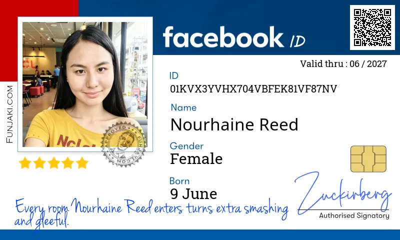 Facebook ID Card