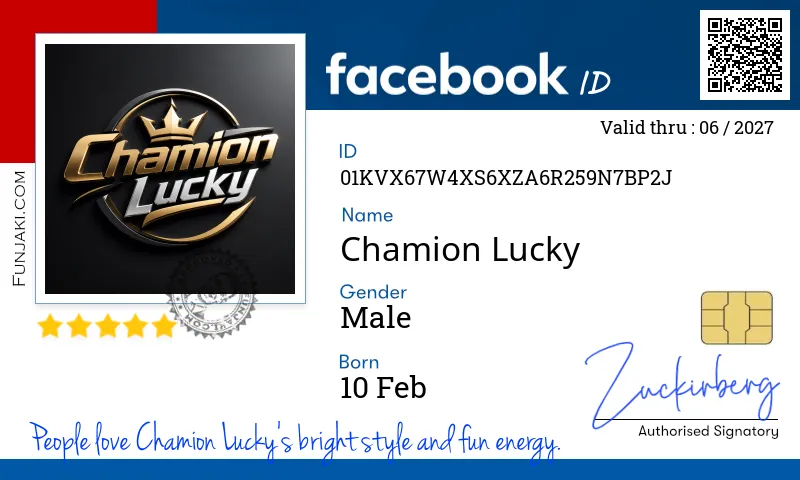 Facebook ID Card