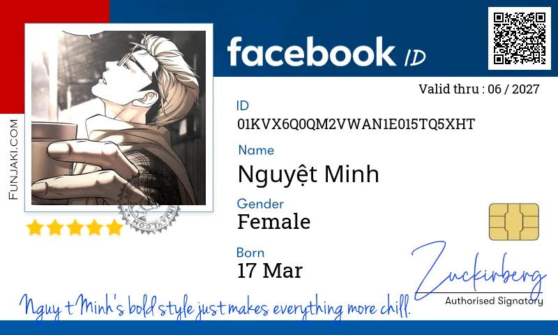 Facebook ID Card