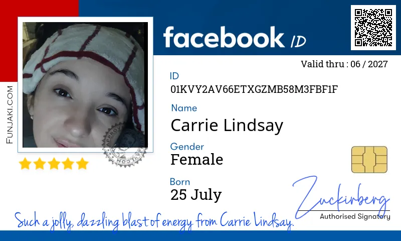 Facebook ID Card