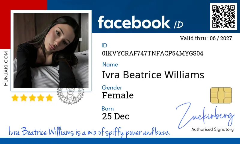 Facebook ID Card