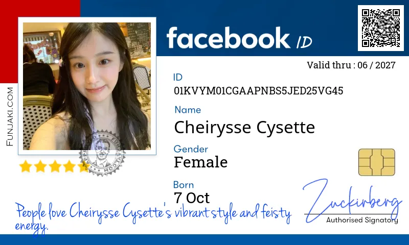 Facebook ID Card