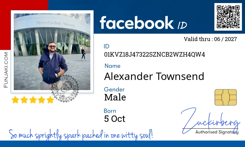 Facebook ID Card
