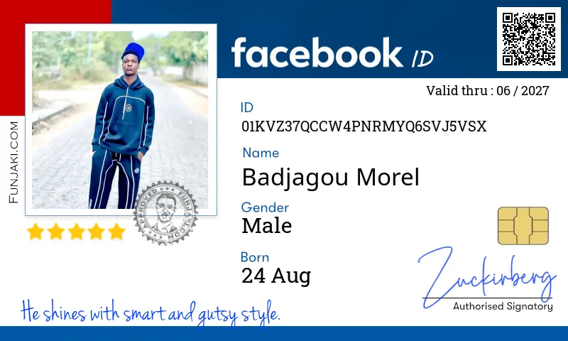 Facebook ID Card