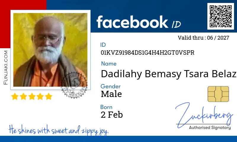 Facebook ID Card