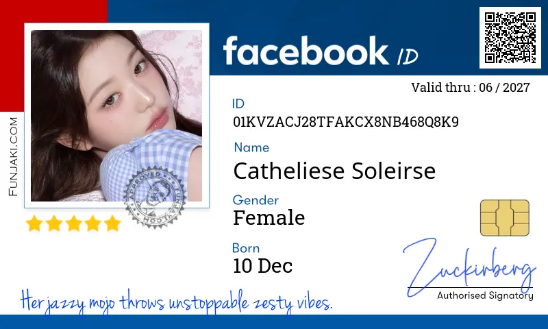 Facebook ID Card