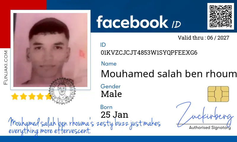 Facebook ID Card