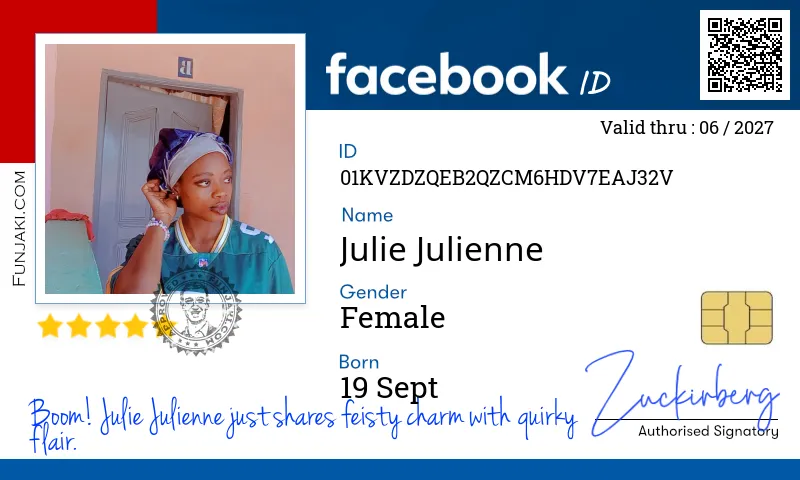 Facebook ID Card