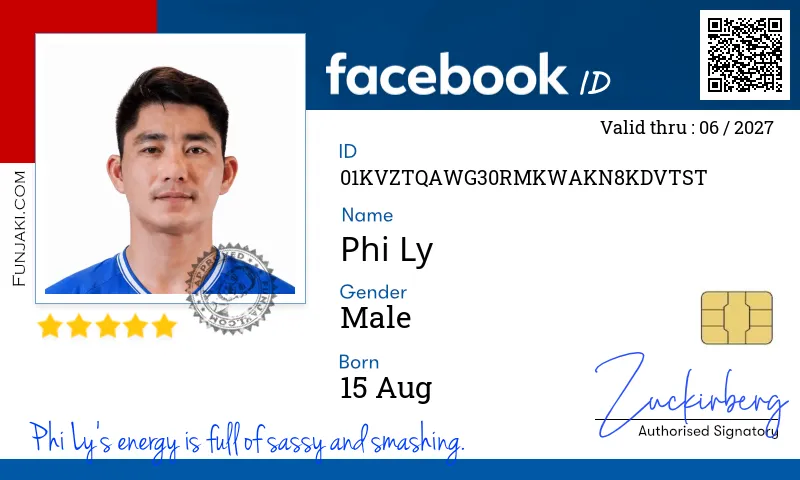 Facebook ID Card