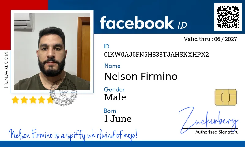 Facebook ID Card
