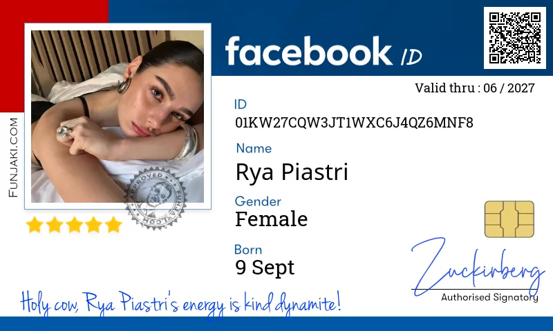 Facebook ID Card