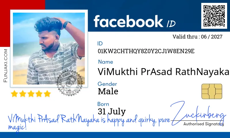 Facebook ID Card