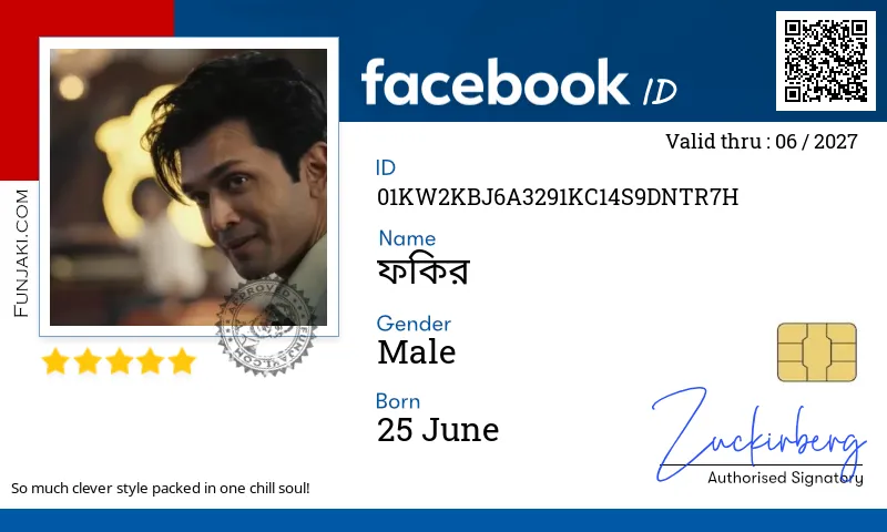 Facebook ID Card