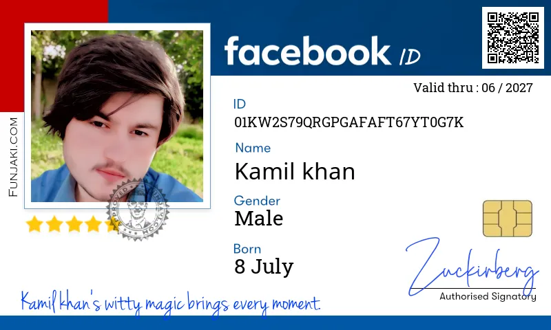 Facebook ID Card